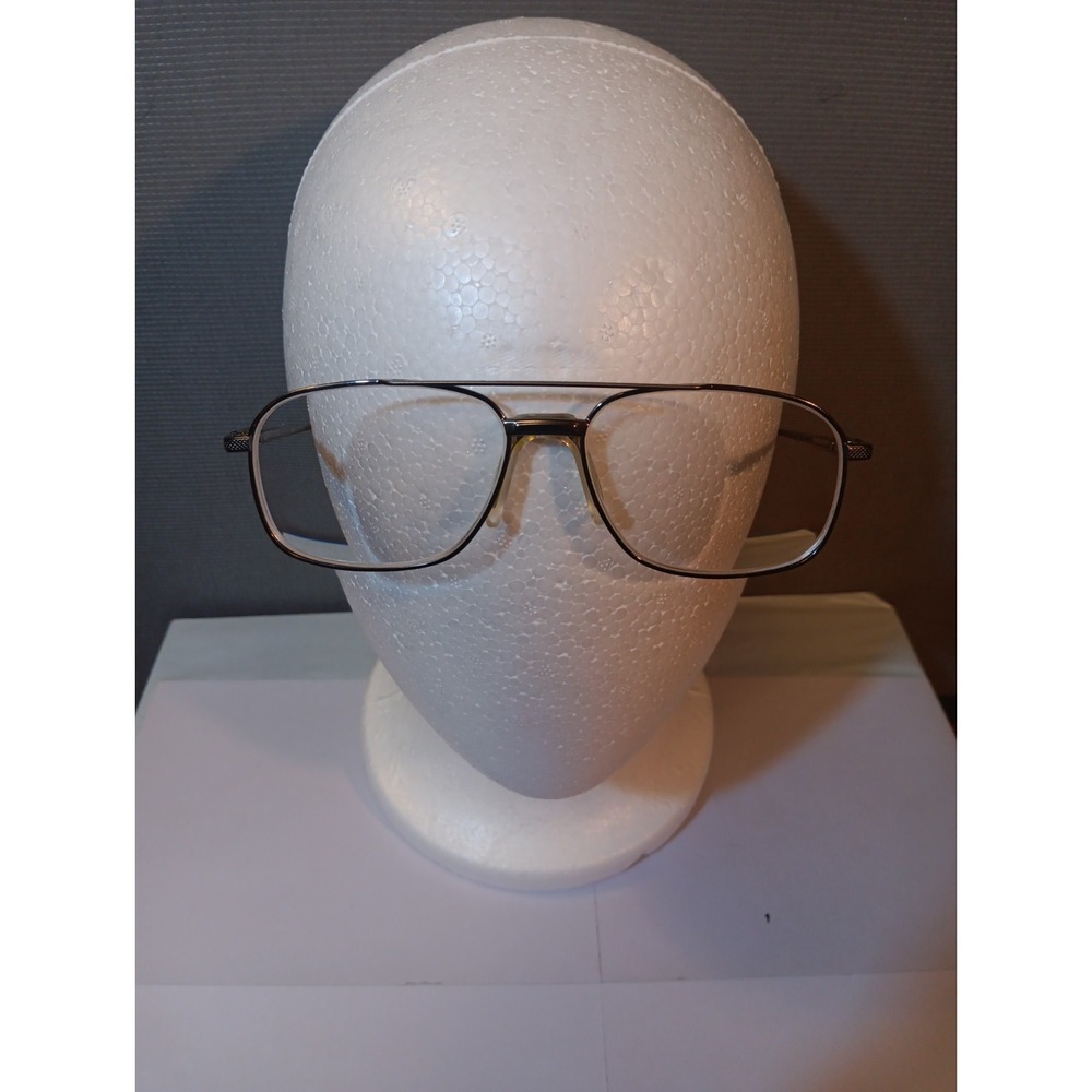 Stetson 178 Zyloware 58 Eyeglasses Frame Full Rim Metal Sz 57-16 Vintage Aviator